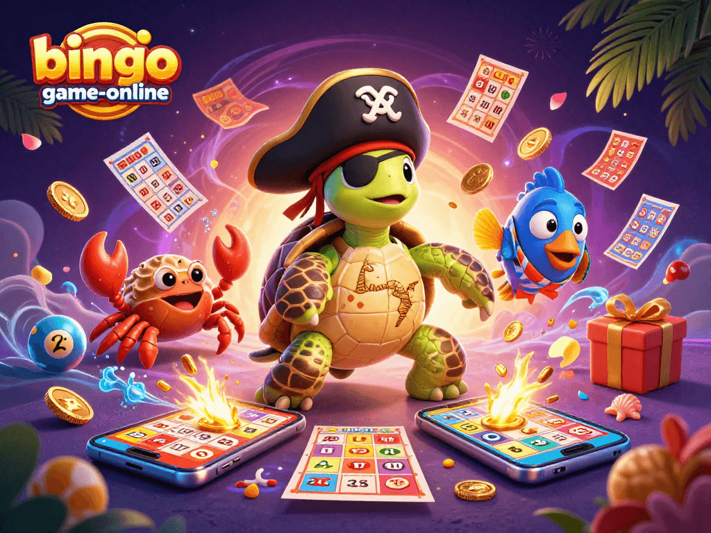 Bingo-game-online showcases thrilling jackpots and lottery excitement with vibrant characters and dynamic game elements.