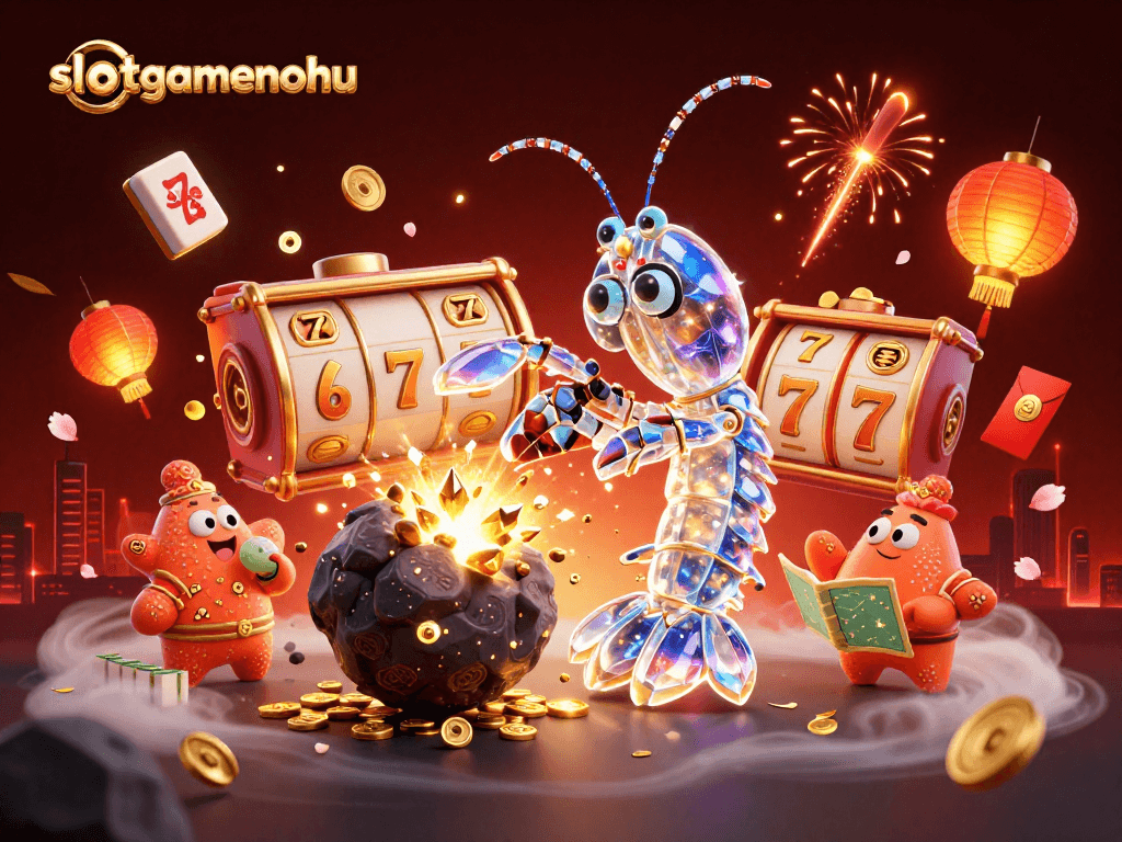 Experience thrilling gameplay with slotgamenohu's vibrant jackpot scene filled with excitement