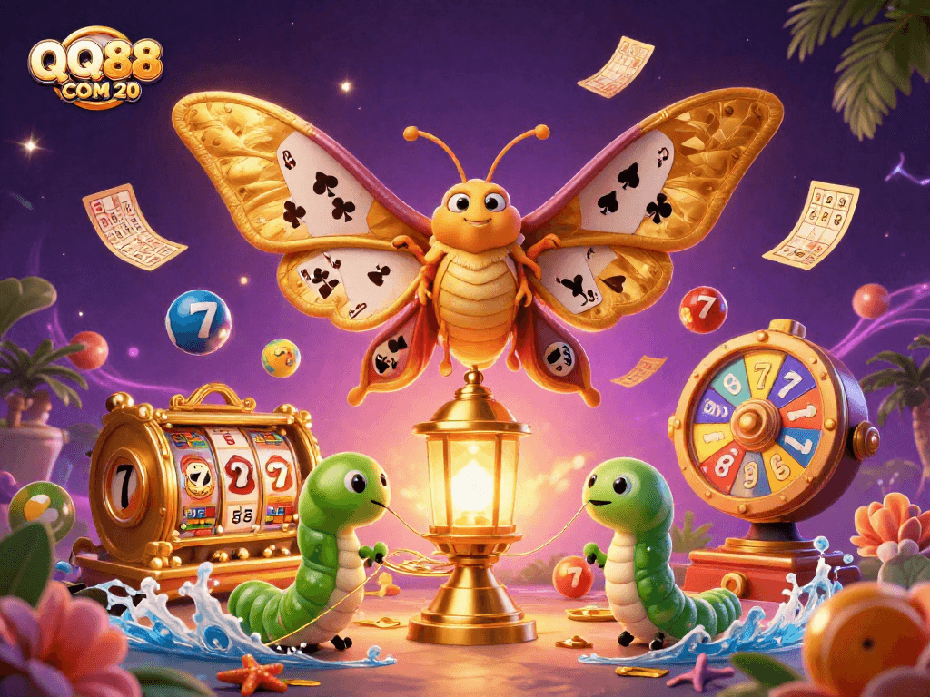 Experience the vibrant gameplay with QQ88 COM 20 as lottery balls bounce and jackpots await thrilling players.