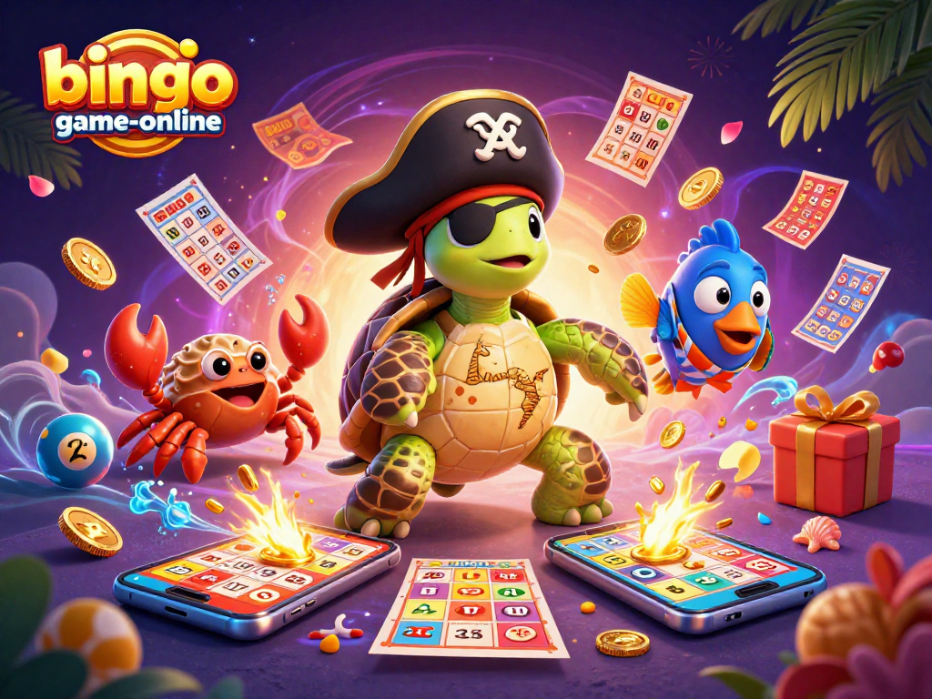 Bingo-game-online showcases thrilling jackpots and lottery excitement with vibrant characters and dynamic game elements.