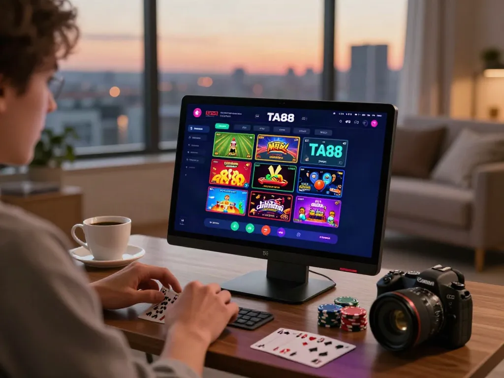 Engaging online gaming experience on TA88 platform showcasing vibrant mobile interface.