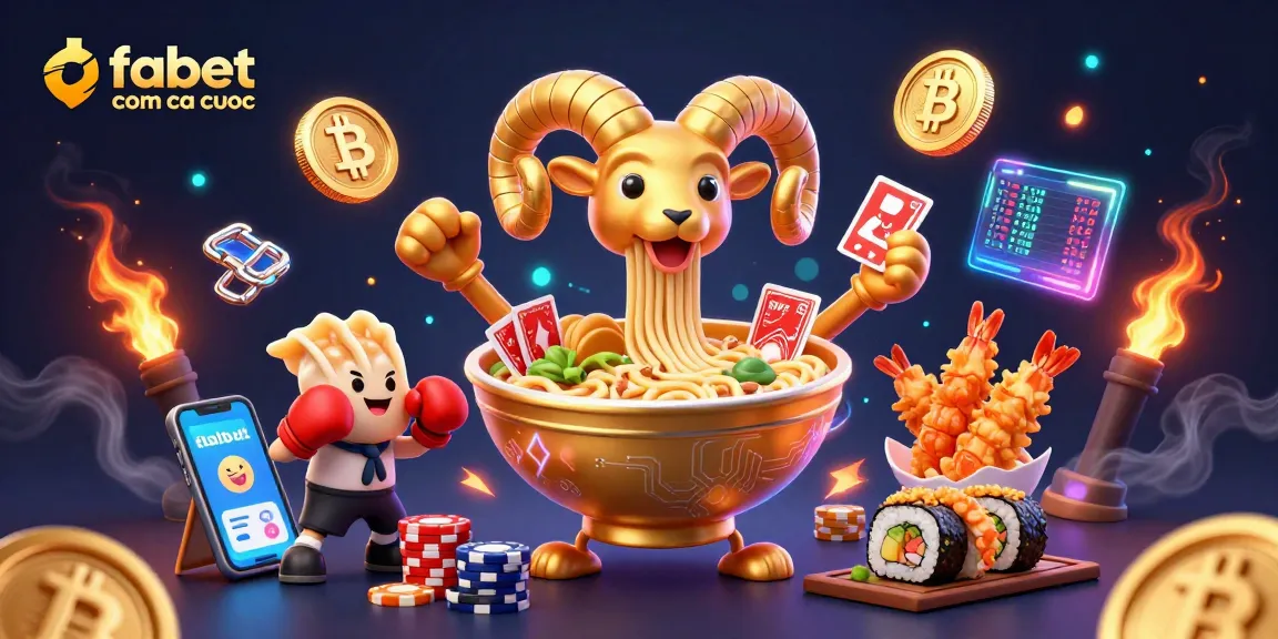 Engage with fabet com ca cuoc in a vibrant 3D casino scene filled with dynamic characters and crypto elements.