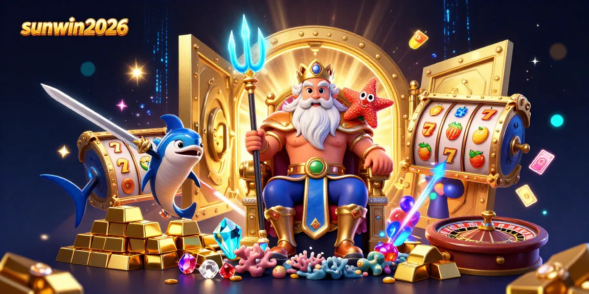 Engage with exciting gameplay at sunwin2026 featuring vibrant slot machines and treasure scenes.