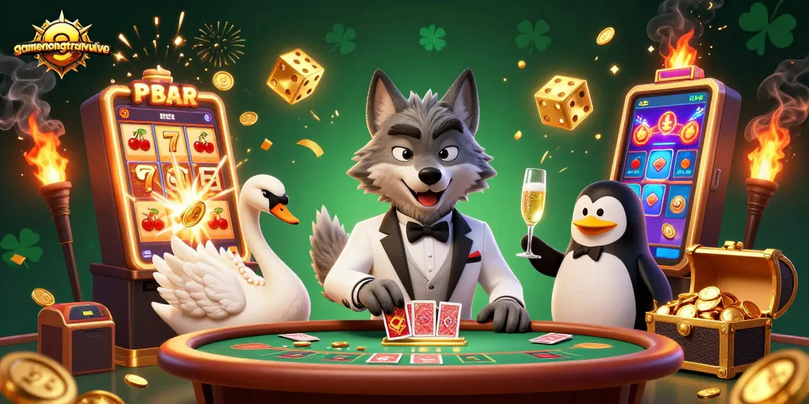 Experience gamenongtraivuive thrills through a vibrant 3D casino illustration showcasing exciting gameplay elements.