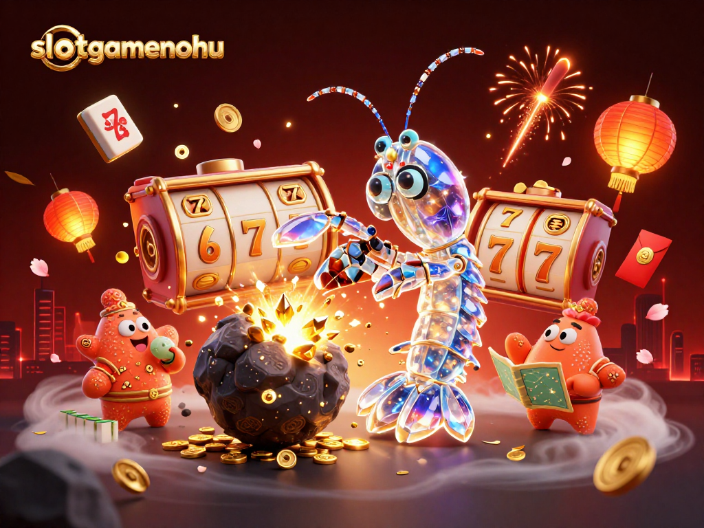 Experience thrilling gameplay with slotgamenohu's vibrant jackpot scene filled with excitement