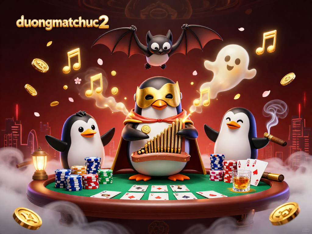 Engage in thrilling gameplay with duongmatchuoc2, showcasing vibrant casino elements in a dynamic atmosphere.