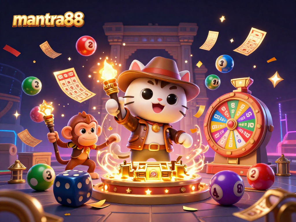 Engage with mantra88's thrilling gaming experience featuring vibrant casino elements.
