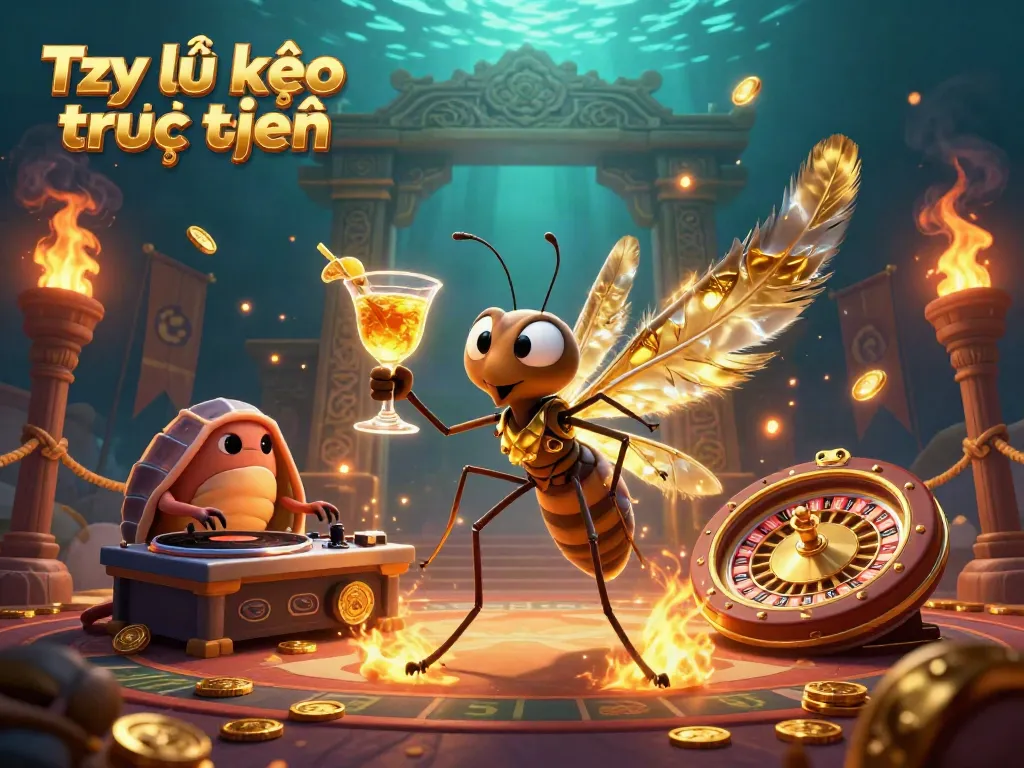Engage with Tỷ lệ kèo trực tuyến as animated casino characters bring the thrill of gaming to life.
