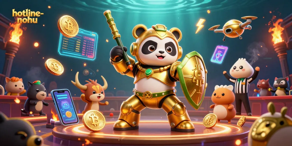 Engage in thrilling action with hotline-nohu’s animated characters in a vibrant casino scene.