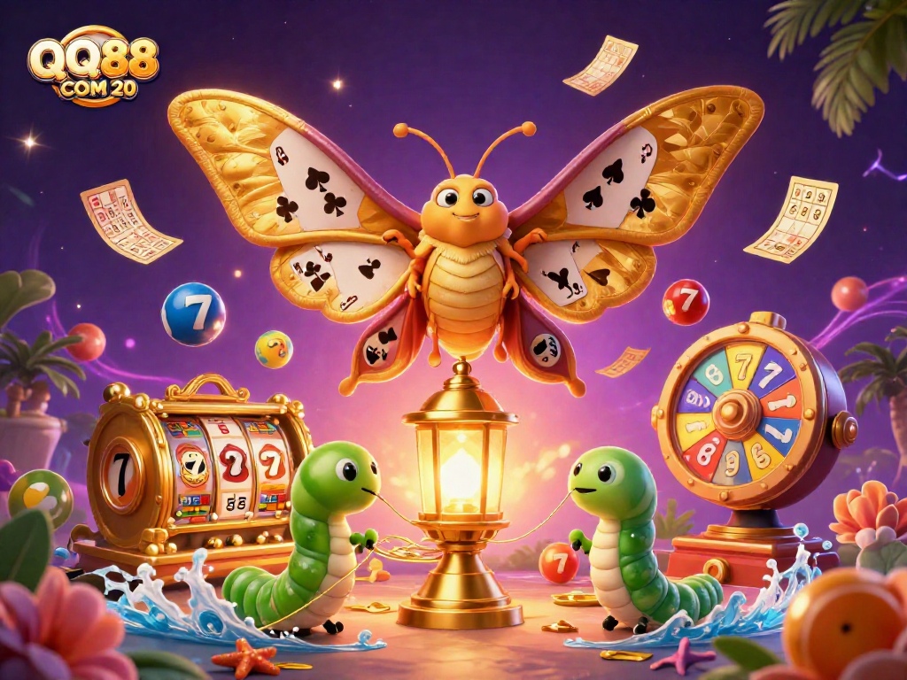 Experience the vibrant gameplay with QQ88 COM 20 as lottery balls bounce and jackpots await thrilling players.