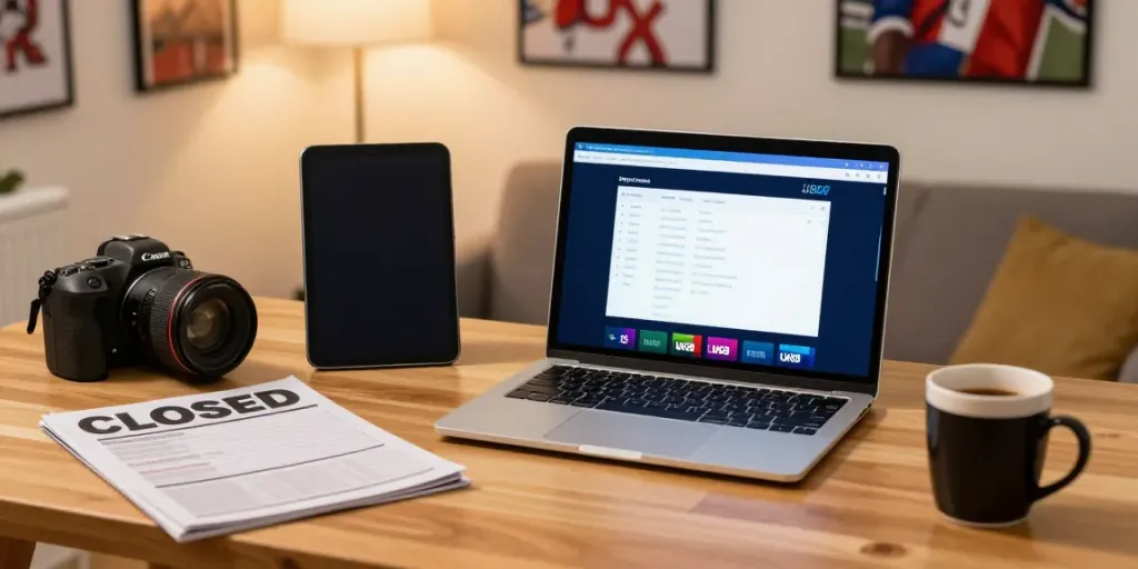Engaged user exploring uk88 online betting platform in a stylish home environment.