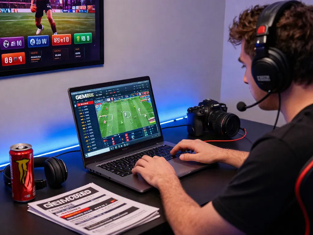 Exciting online betting experience at https://gem88.bz/ showcasing live sports betting and interactive gaming atmosphere.