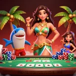 Experience exciting gaming action with xx88's vibrant casino scene featuring engaging characters and elements.