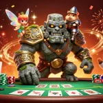 Feel the thrill with da88 as players dive into an immersive poker battle.