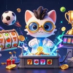 与电报一起参与激动人心的赌博，疯狂科学家猫咪在游戏元素中创造金币。